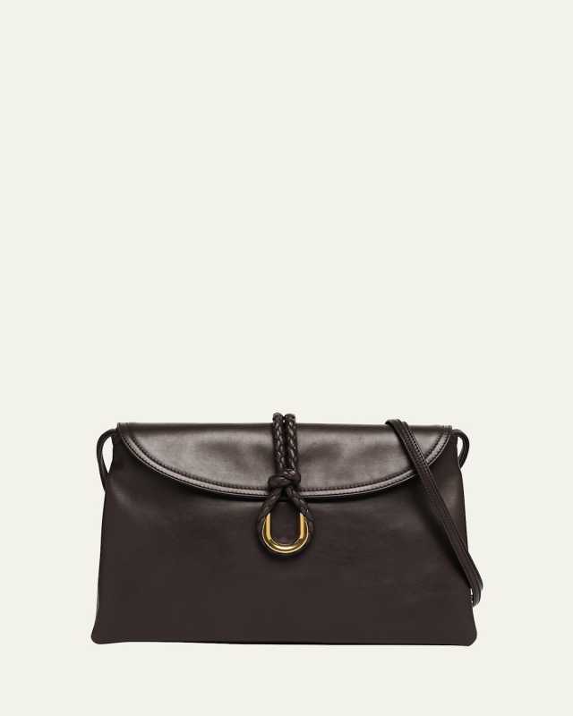 Small Liberta Double Flap Crossbody Bag